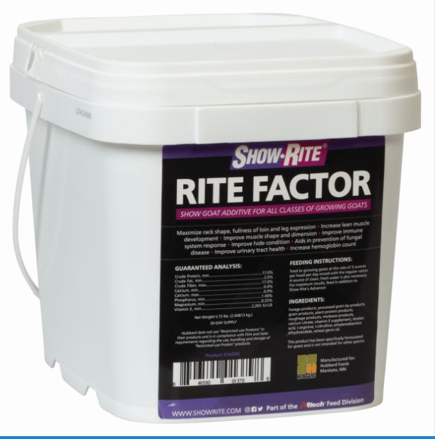 Rite Factor For Goats – Show-Rite